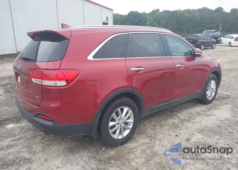 2018 Kia Sorento 2.4L Lx z USA, uszkodzony, nr VIN 5XYPGDA39JG425500